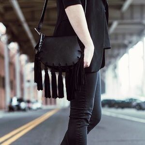 Fringe Tassel Crossbody Bag